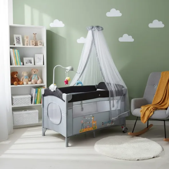 Vente de lit bébé de luxe à Rabat et Agadir - Boutique GoBébé