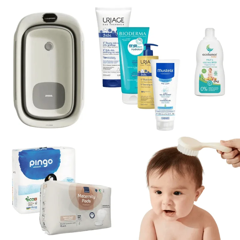 Produits hygiène bébé et soins peau nouveau-né Maroc