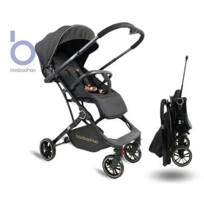 Poussette valise bidirectionnelle réversible et légère, idéale pour voyage cabine, disponible chez GoBebe Maroc.