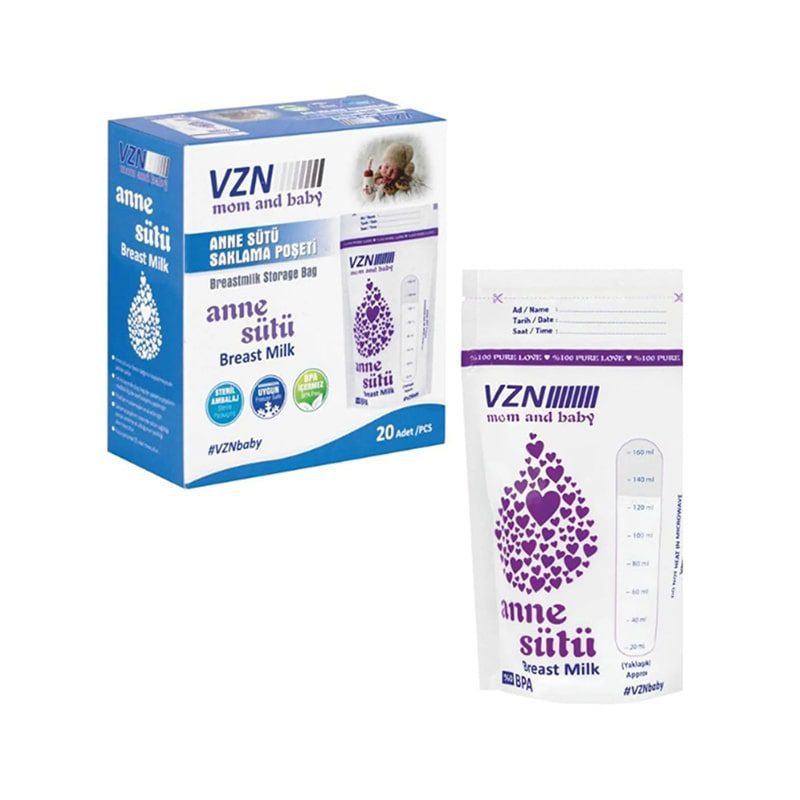 Sachets de conservation de lait maternel x20 – VZN
