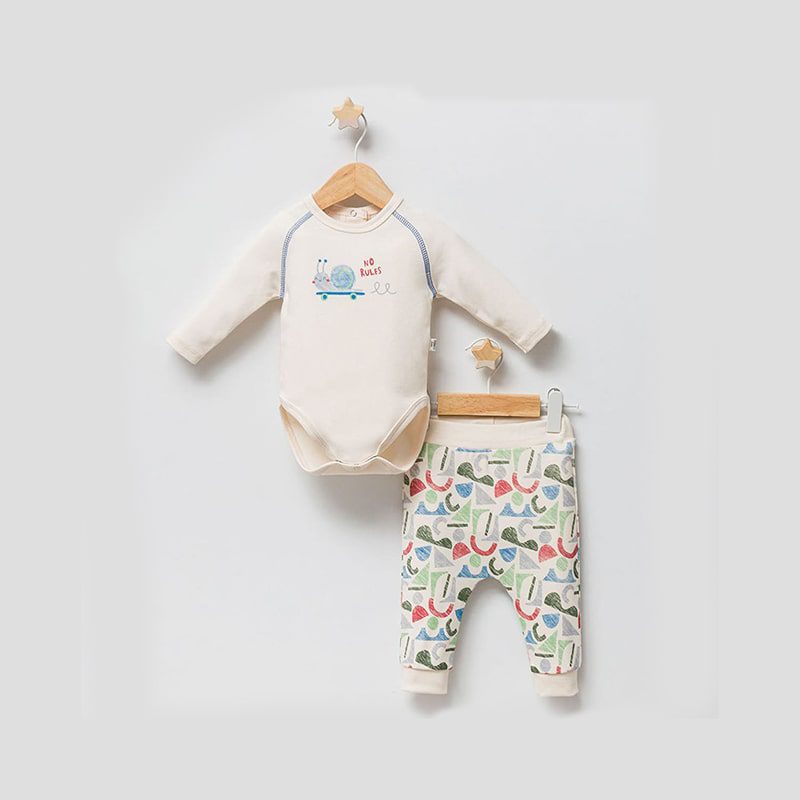 Ensemble pantalon et body Skate Mood – Tongs Baby