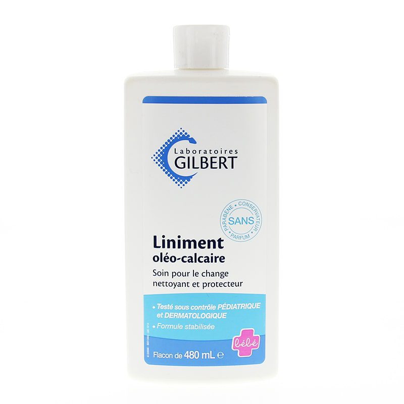 Gilbert Liniderm Liniment Oléo-Calcaire – 480 ml