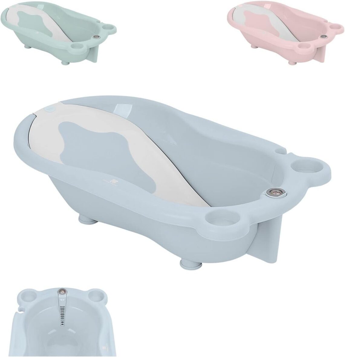 Baignoire Kai avec thermomètre – Kikkaboo