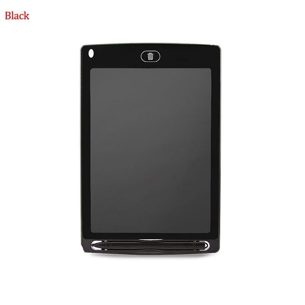 Tablette D'Écriture LCD VBESTLIFE 12 Pouces Noir Avec Boîtier PU - Réutilisable Et Sensible à La Pression