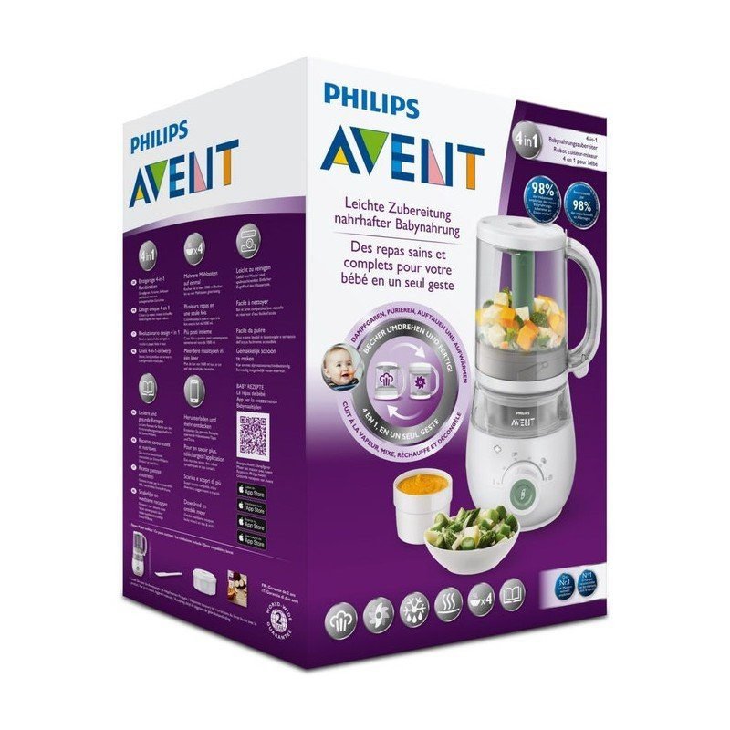 Robot cuiseur mixeur 4 en 1 – AVENT