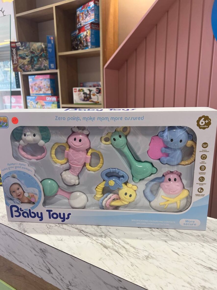 Ensemble 7 hochets Bébé – Baby Toys