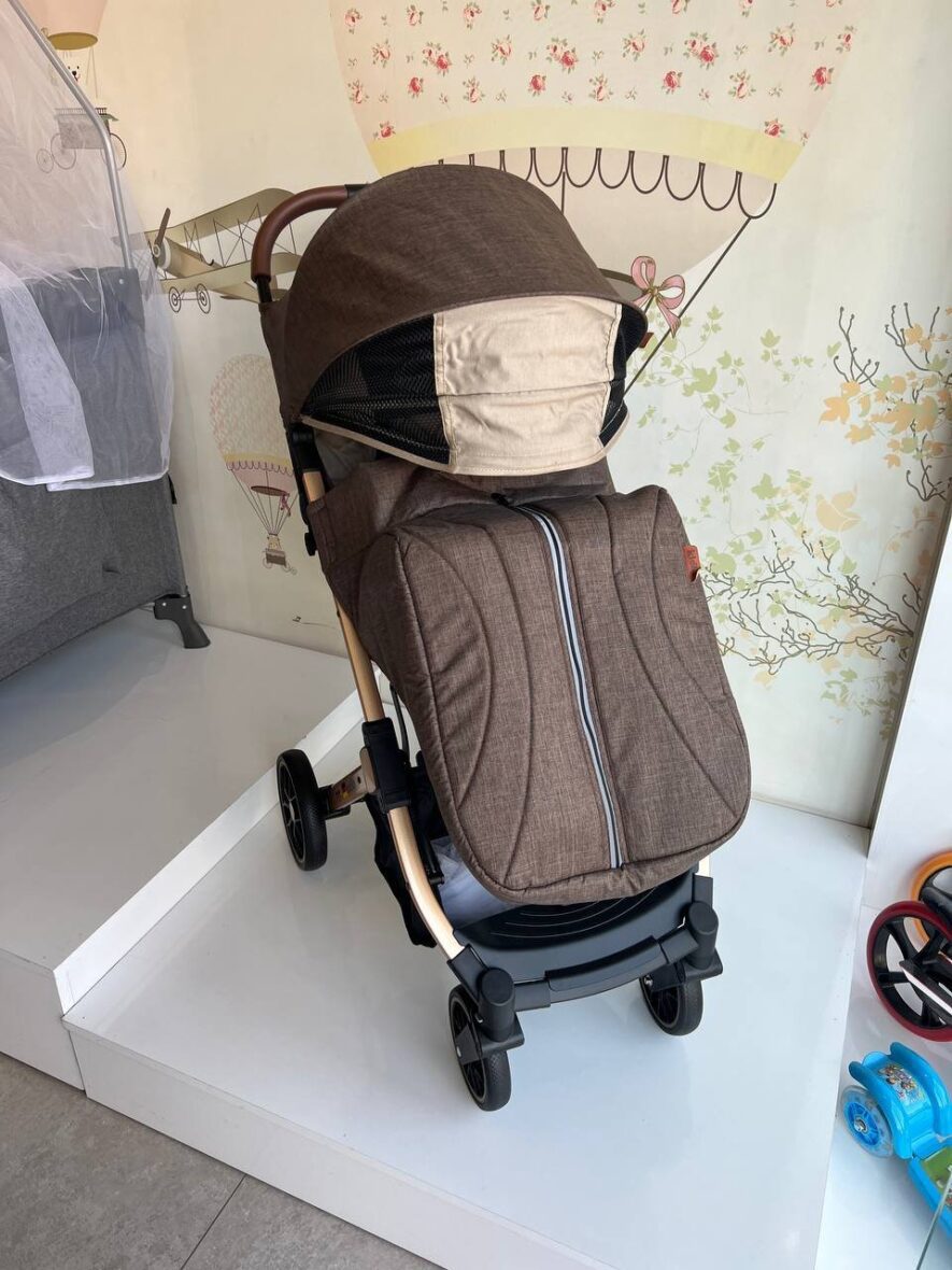 Poussette valise compacte  K10 avec couvre jambe – Kidilo