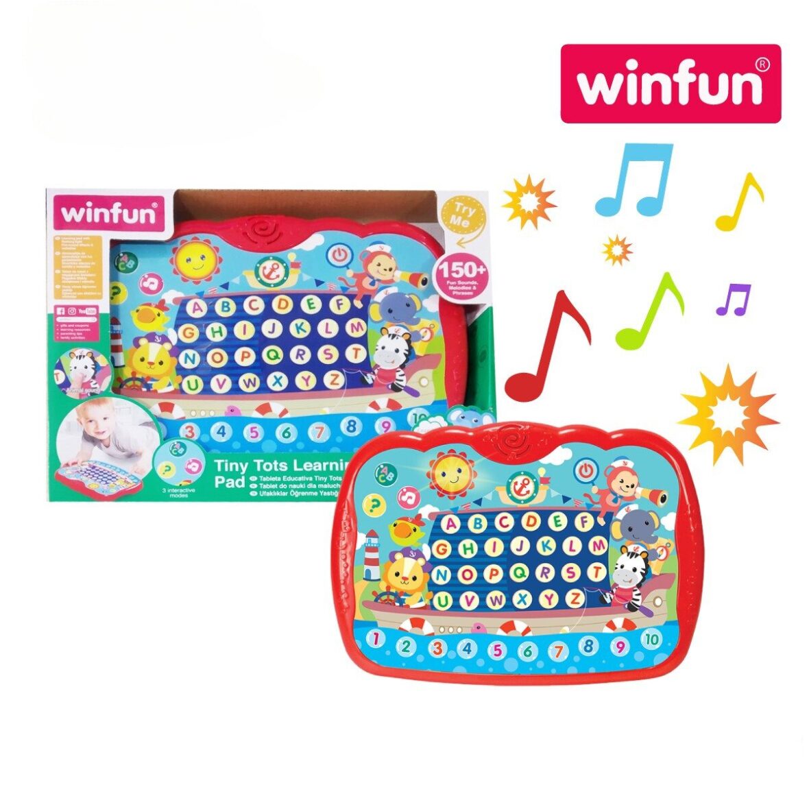 Tablette éducative Tiny Tots – Winfun