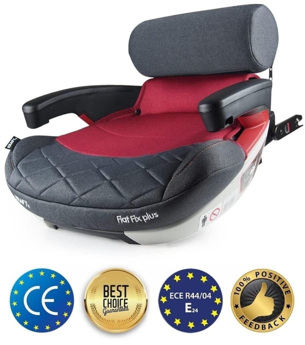 Rehausseur isofix avec dossier Flat fix plus – Kraft