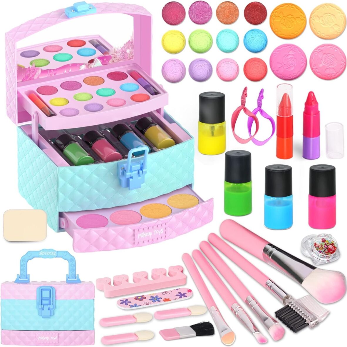 Coffret maquillage avec vernis et ongles OMG LOL