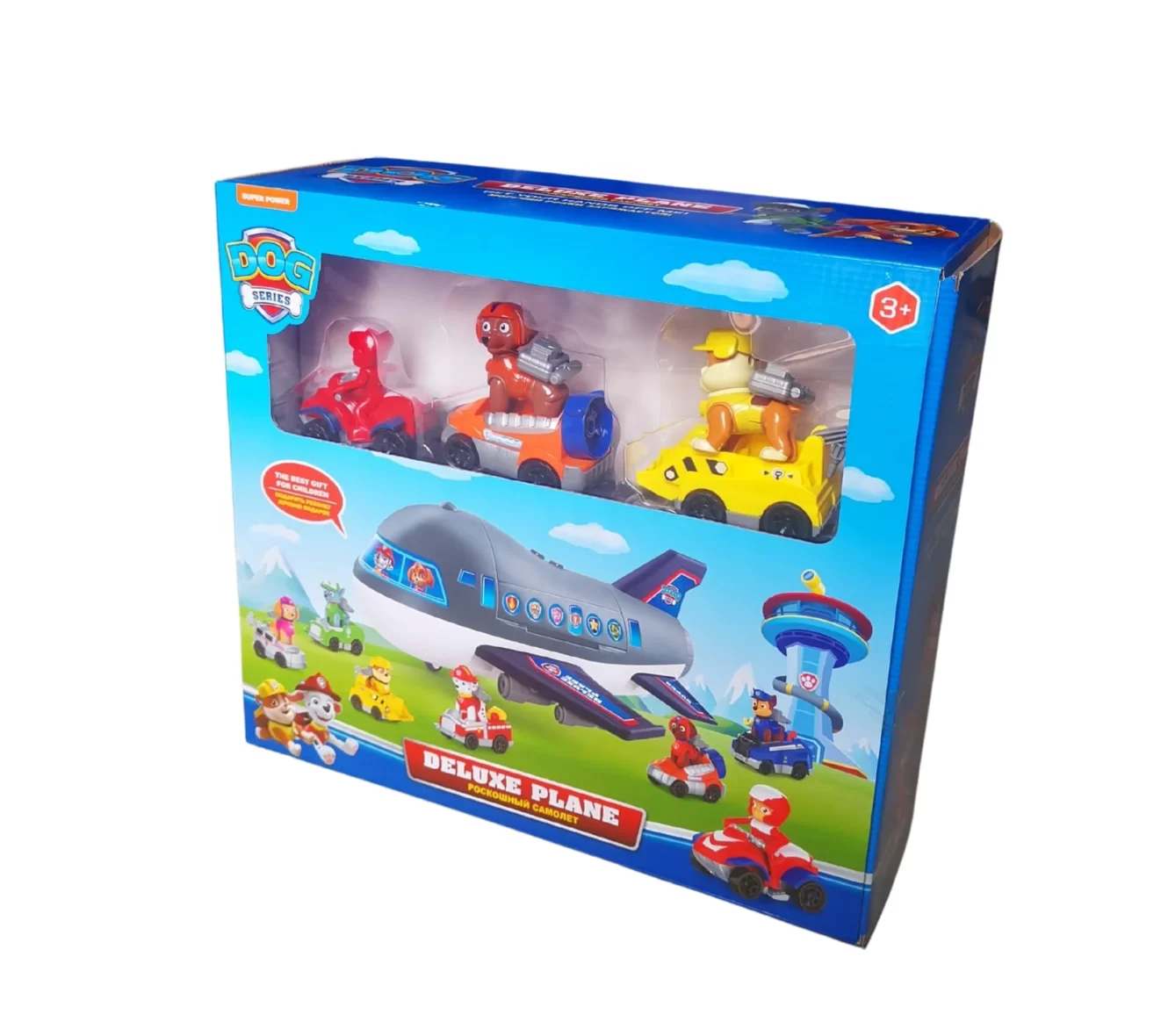 Avion de sauvetage avec chien de garde – Paw Patrol