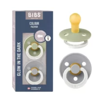 Lot-de-2-sucettes-0-6-Sage-Glow-Bibs-2