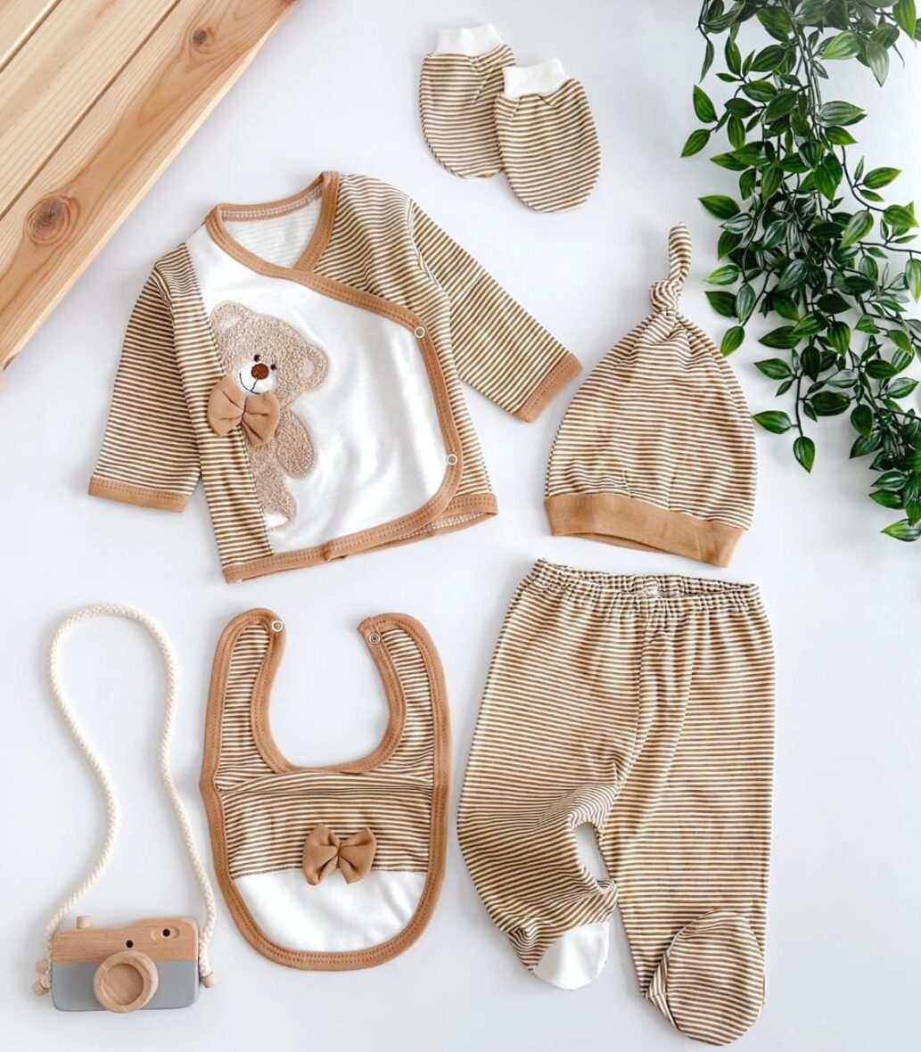 Coffret de vêtements bébé 5 pcs – Zipir