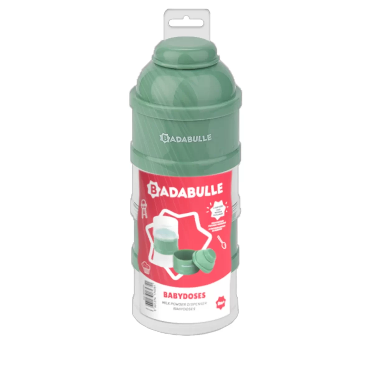 Doseur de lait en poudre Soft Green – Badabulle