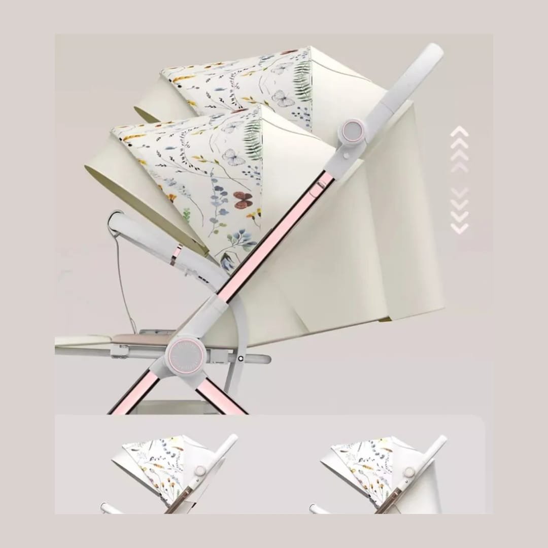 Poussette-legere-reversible-Tianrui-beige-23