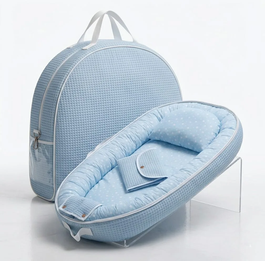 couffin nest portable bleu bebekevi maroc