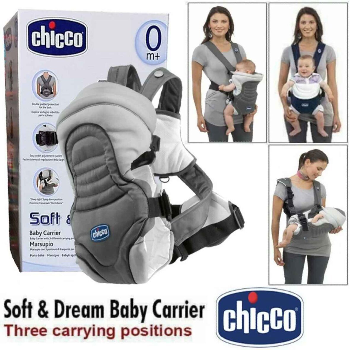 Porte bébé soft & dream – Chicco