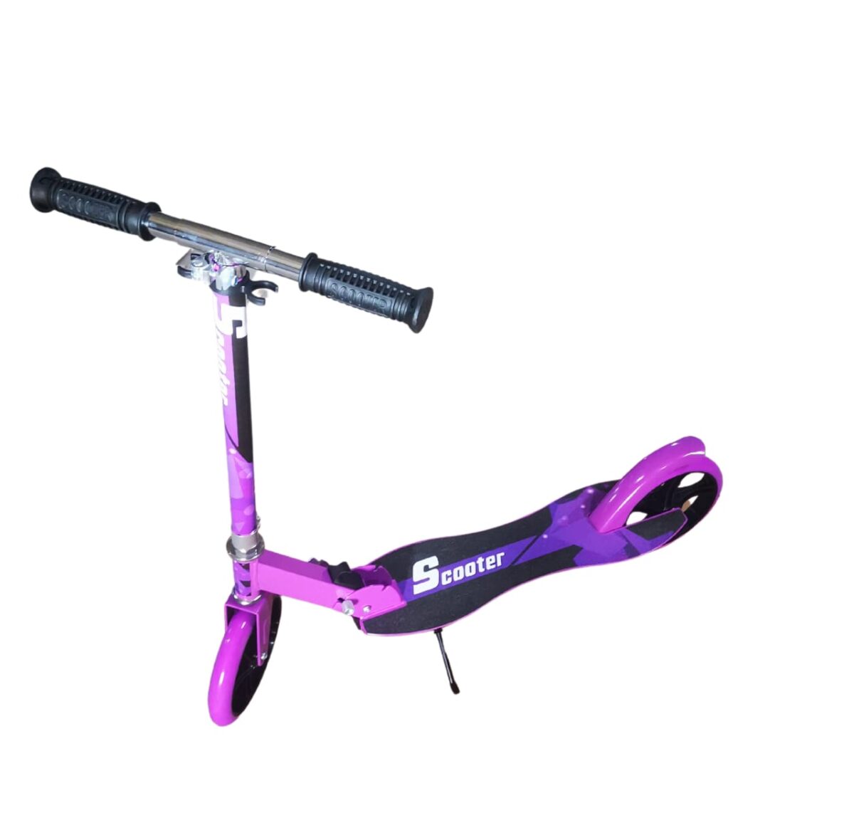 Trottinette-Big-wheels-scooter-XL200-mauve-1