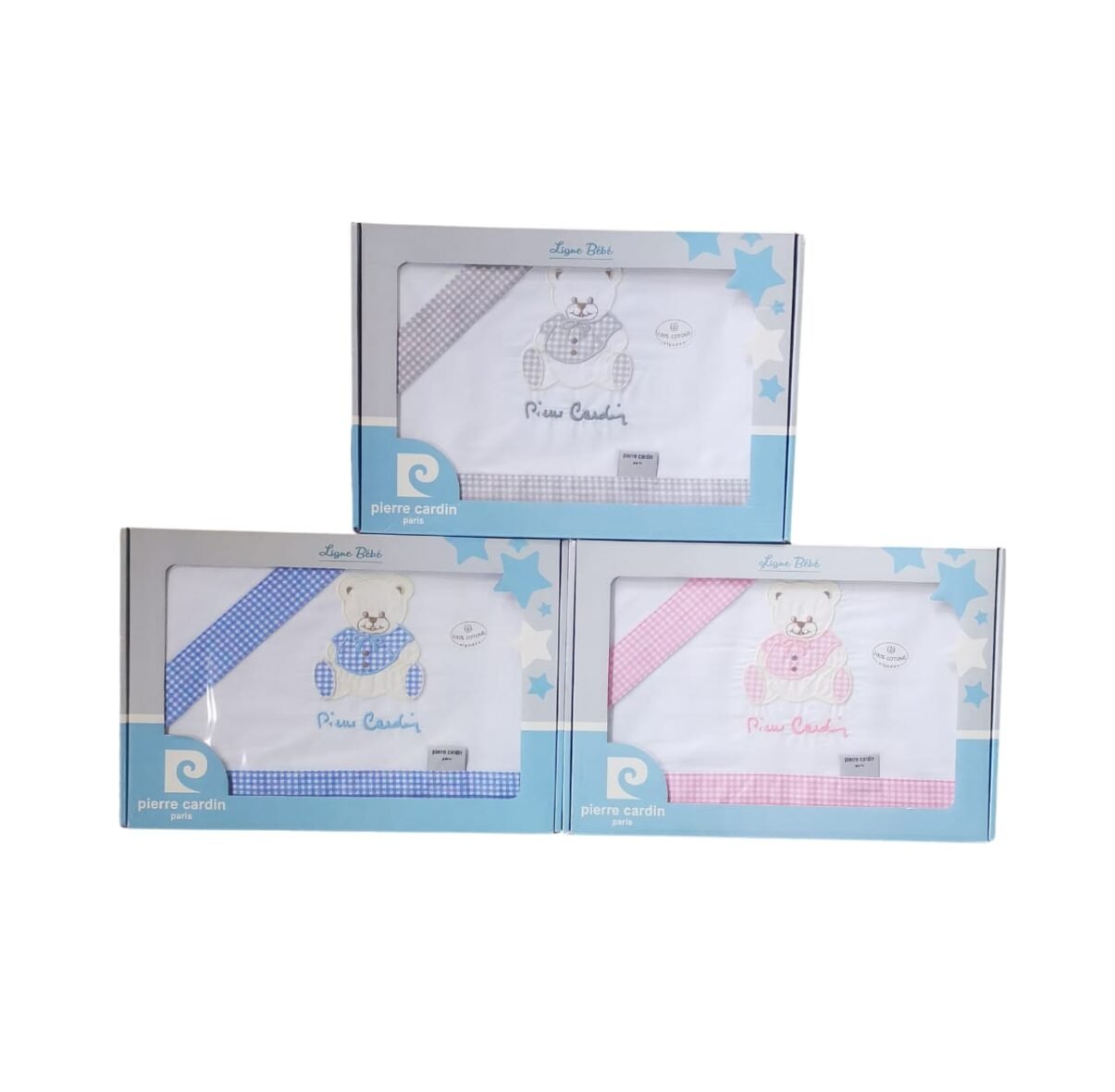 Parure de lit 3 Pcs motif Ours 100x160cm – Pierre Cardin