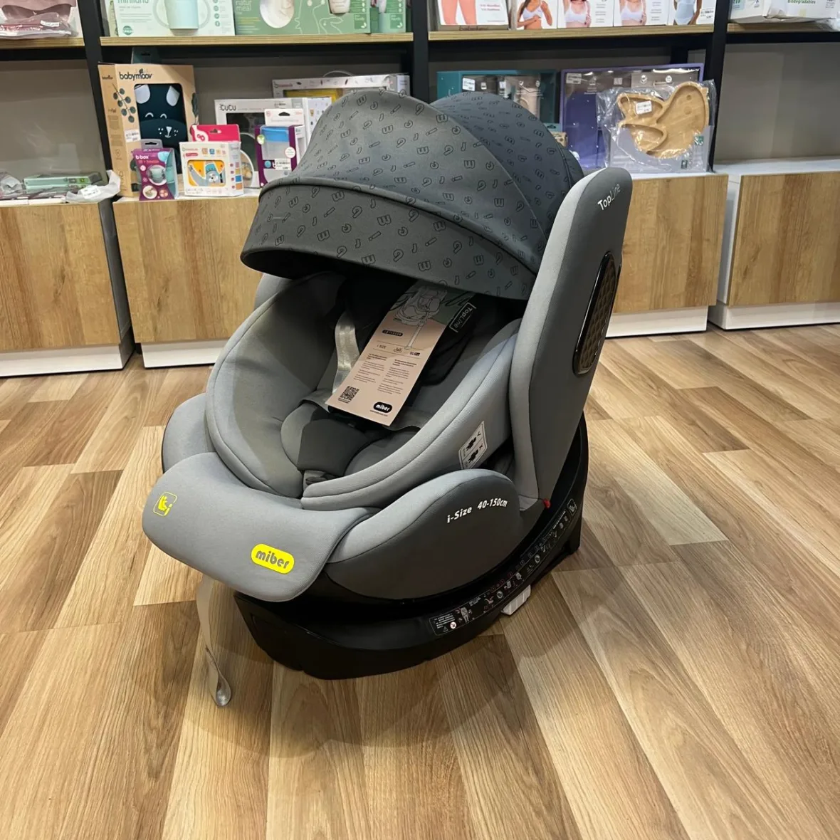 Siège Auto Rotatif Isofix 0-36kg I-Size – Topline Miber