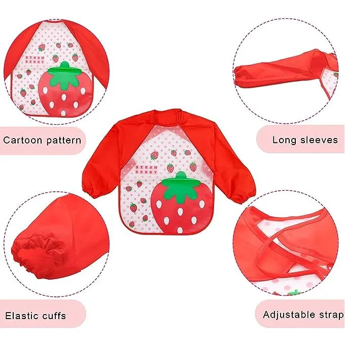 Tablier-pour-enfants-motif-fraise