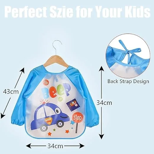 Tablier-pour-enfants-motif-voiture-bleu-23
