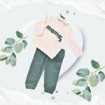 ensemble-de-vetements-2-pcs-mama-s-vert-nikuby