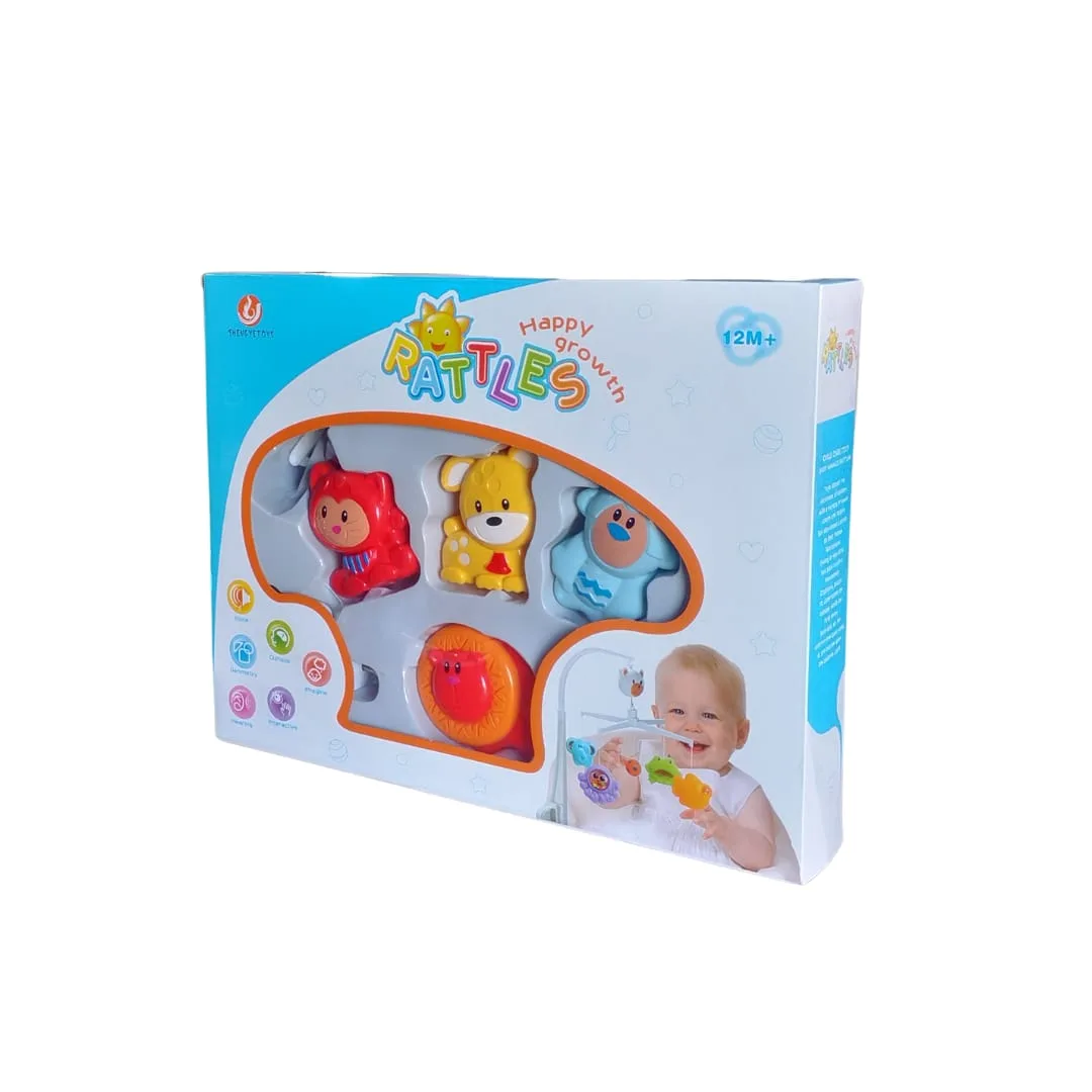 Mobile Musical pour Bébé – Animaux Amusants