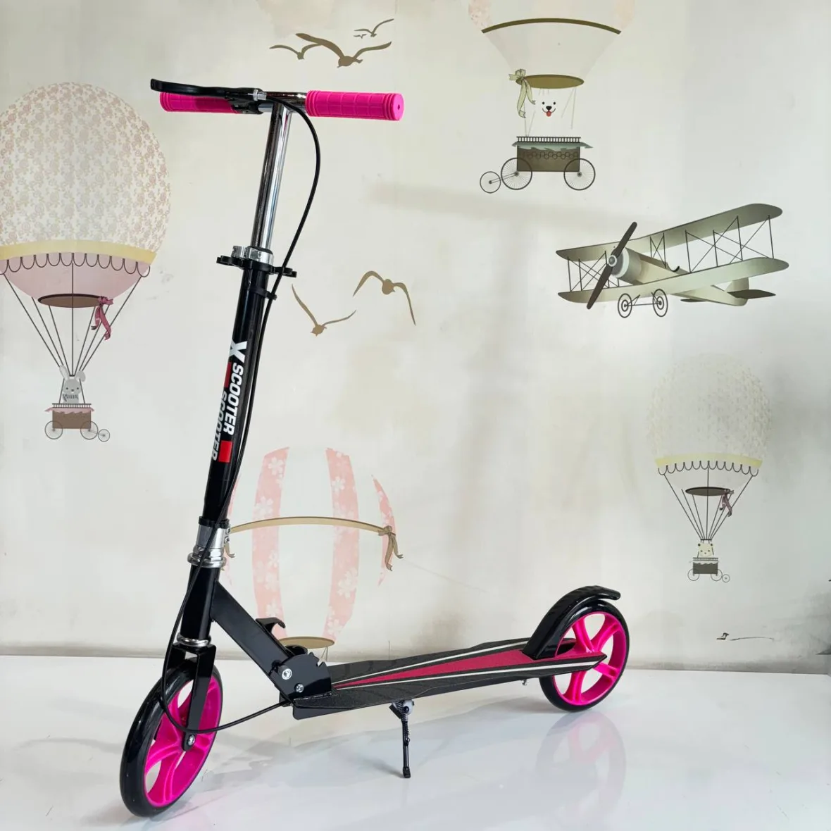 trottinette-pliable-compacte-xl-rose