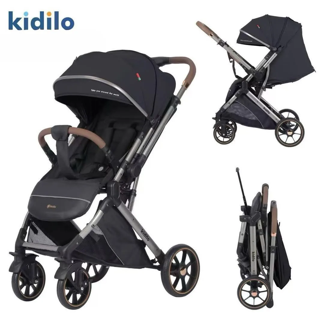 Kidilo – Poussette réversible compacte 6600