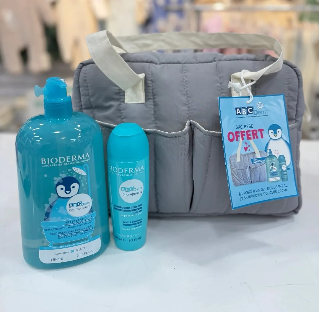 Pack Bioderma ABCDerm – Soin Doux pour Bébé