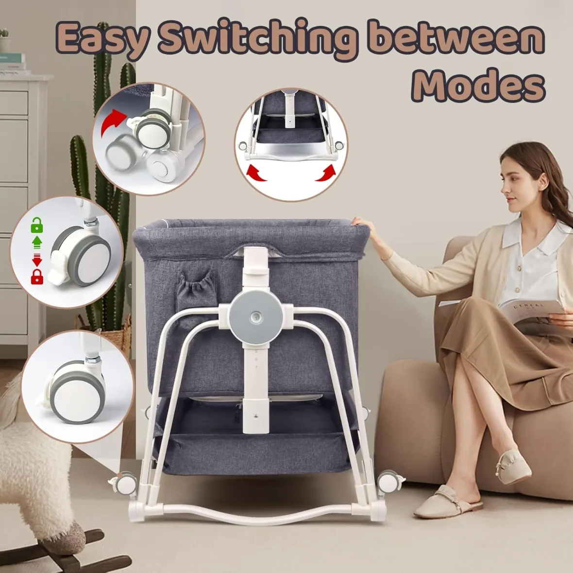 berceau-cododo-multifonction-4-en-1-gris-4