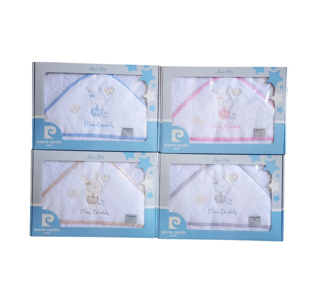 Cape de bain bébé à capuche Lapin – Pierre cardin