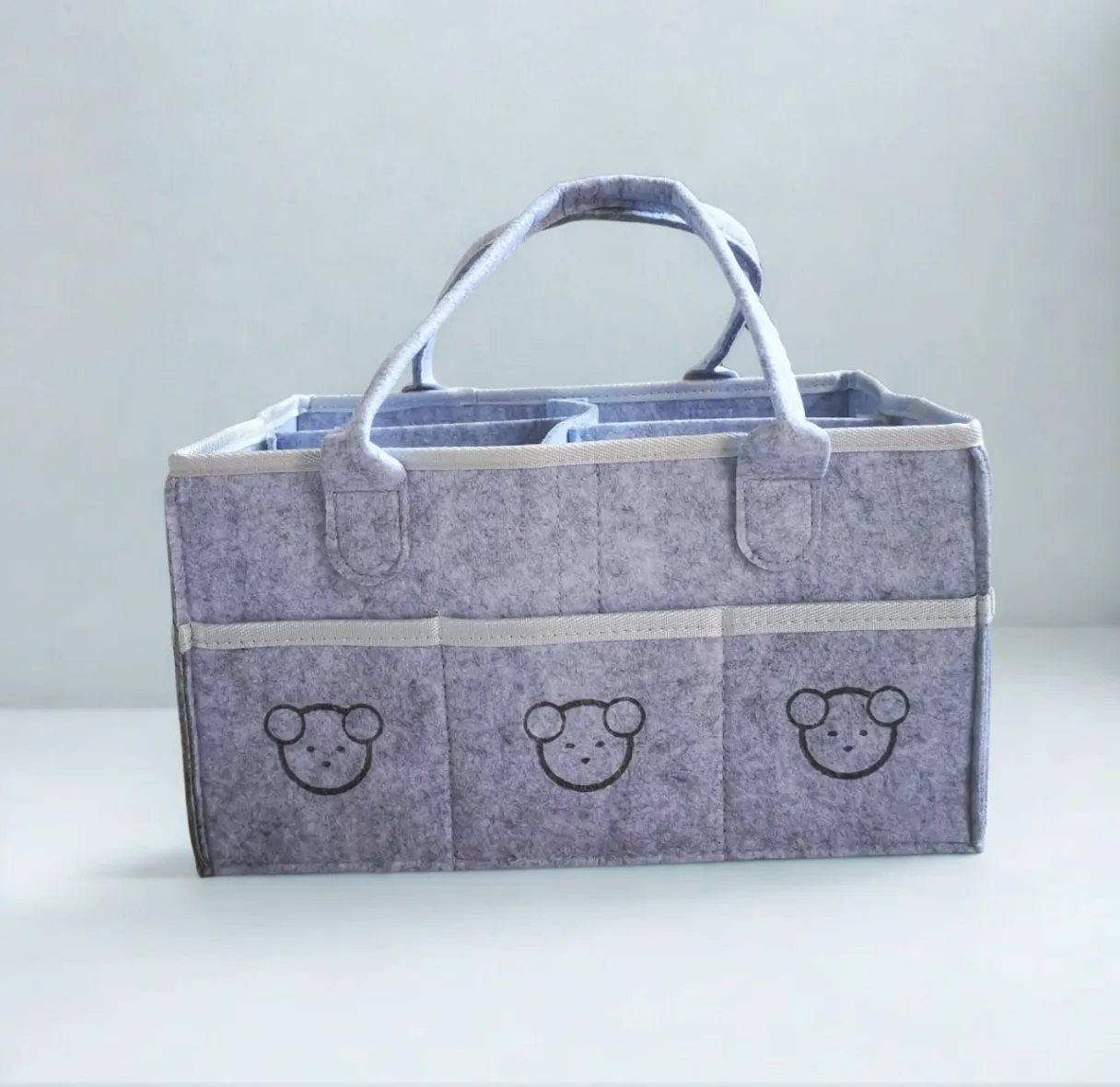 Panier de rangement motif Ourson