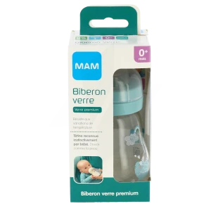 Biberon Tétine Plate Débit1 170ml – Mam