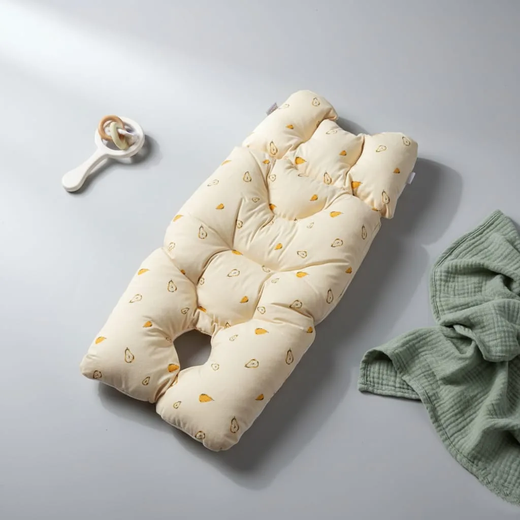 coussin de confort universel poussette ou siège auto beige – bebekevi maroc