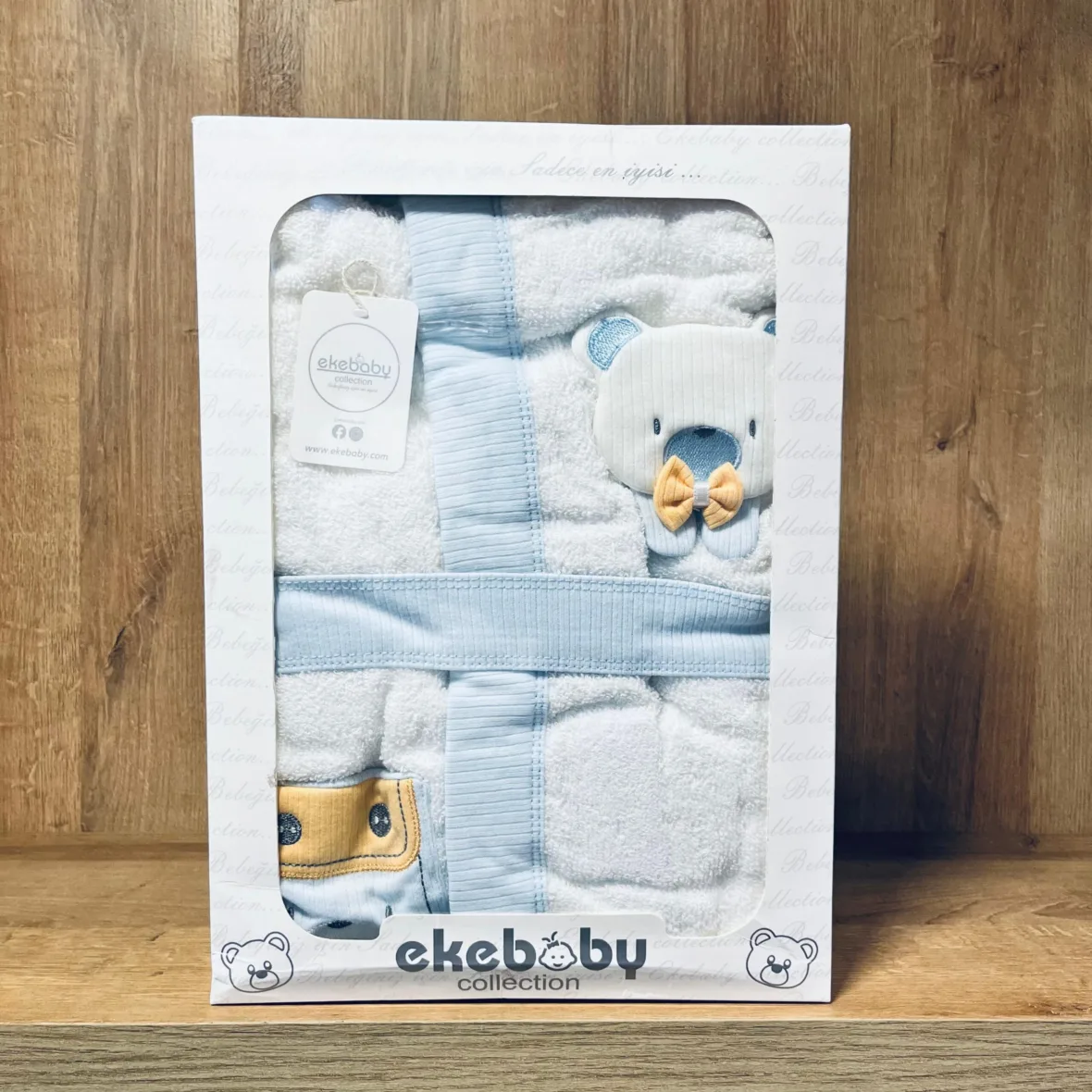 Peignoir Bébé100% Coton Anti Allergique – Ekebaby