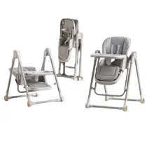 chaise haute et balancelle confortable 2en1 bhc-400 - mon bébé maroc