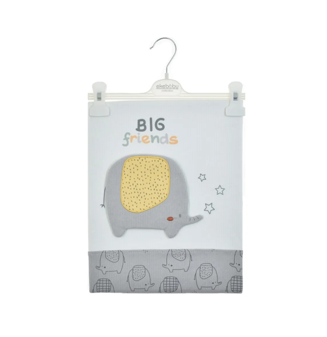 Couverture de Luxe En Coton Peigné Big Friends – Ekebaby