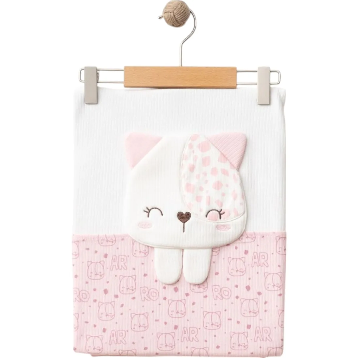 Couverture de Luxe En Coton Peigné Motif Chat – Ekebaby