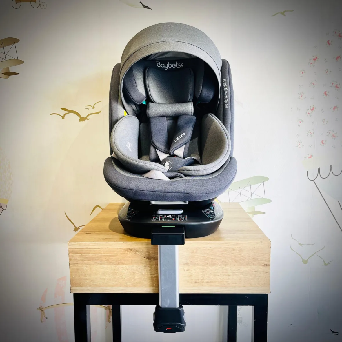 Siège Auto I-Size avec Jambe de force – Baybetss