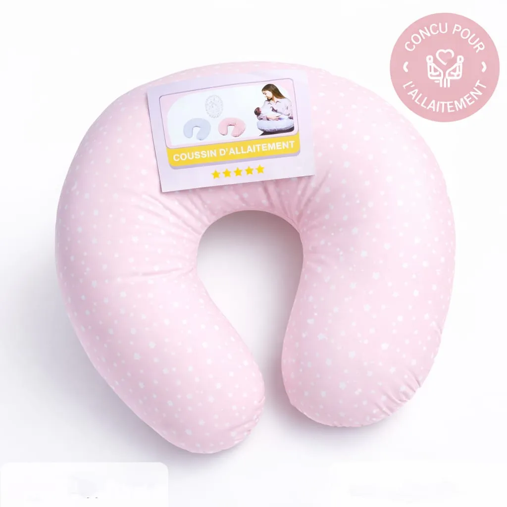 coussin d’allaitement multifonctions rose gobebe maroc