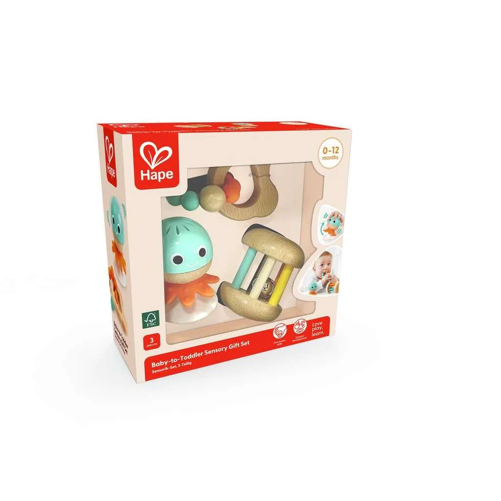 Coffret sensoriel bébé à tout-petit – Hape
