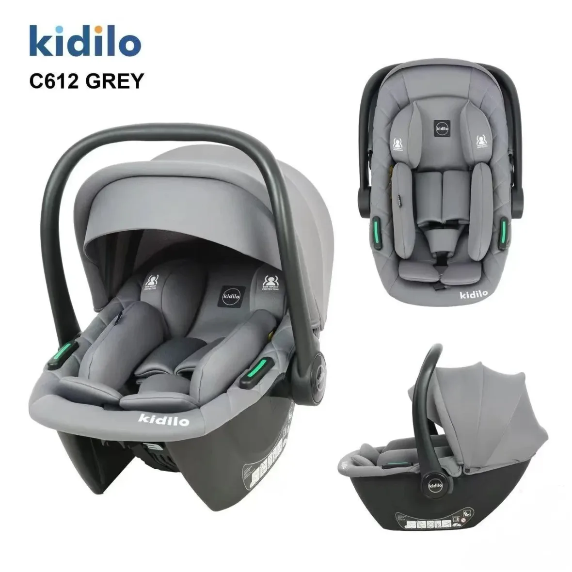 siège auto maxi cosy c612 gris – kidilo gobebe