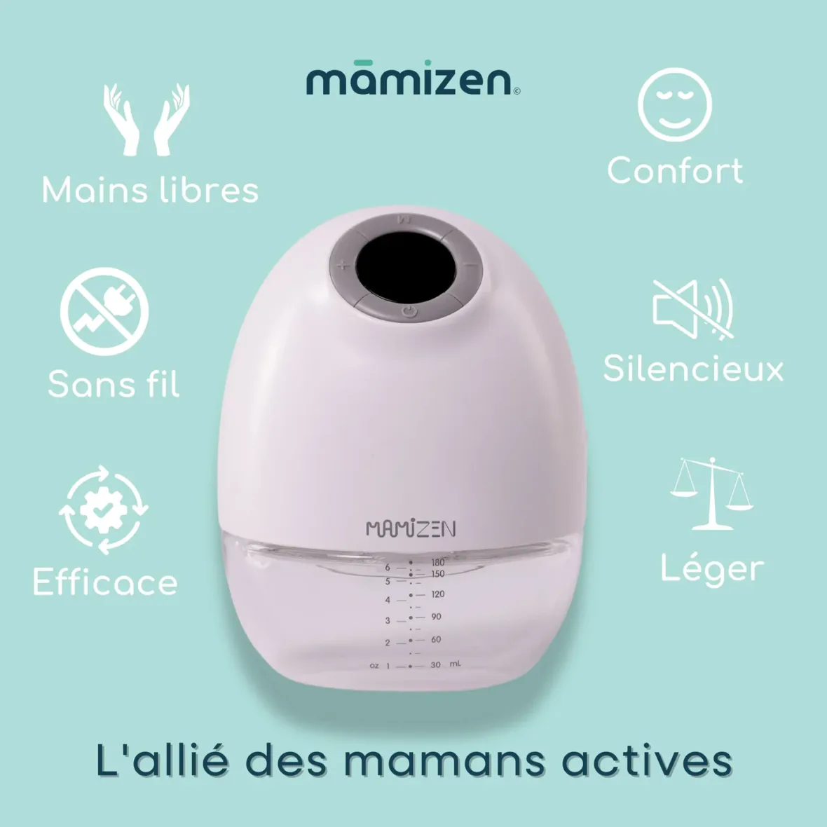 Tire-Lait électrique mains libres – Mamizen