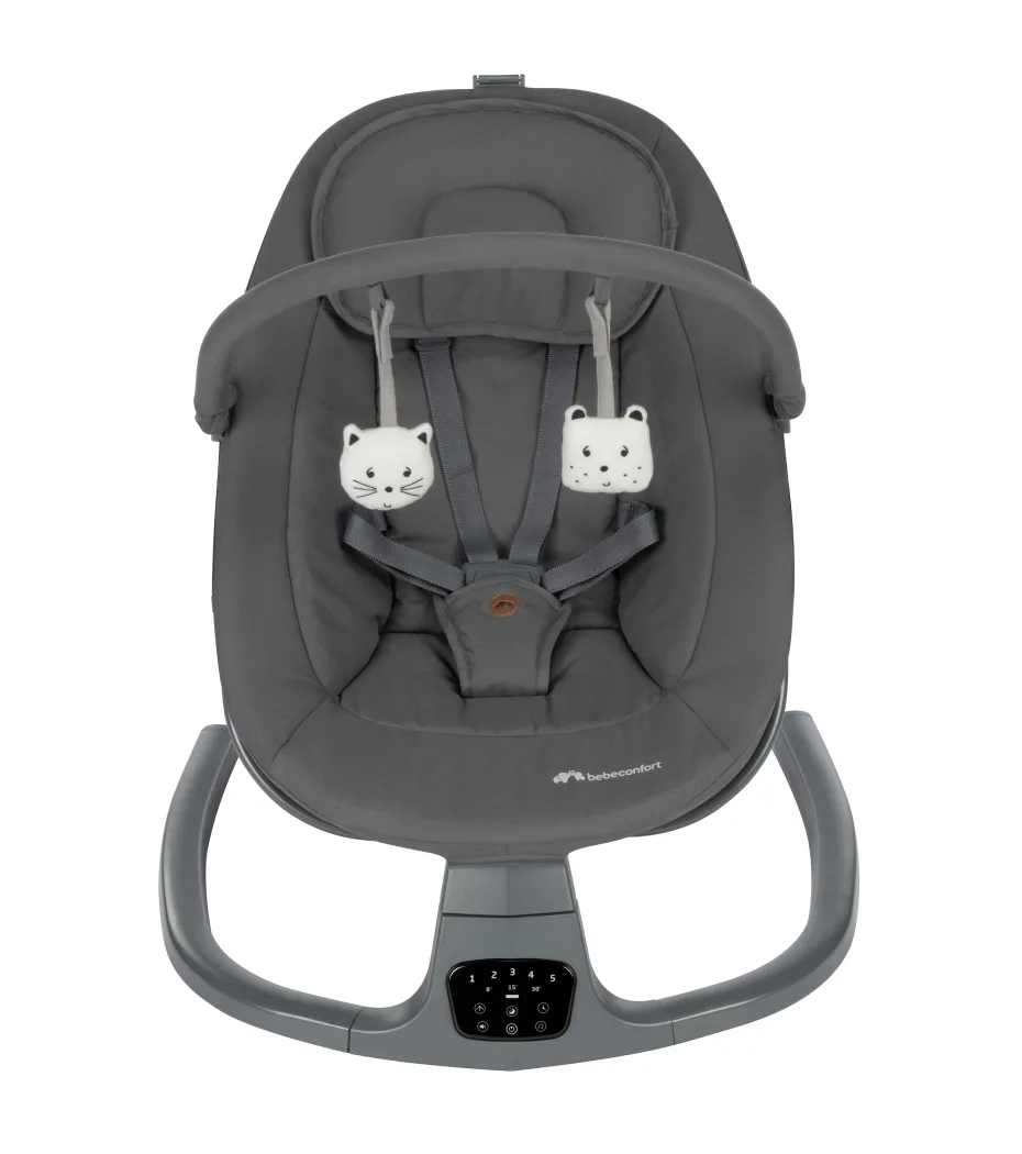 Transat berceur électrique Melilo graphite minéral – Bébéconfort