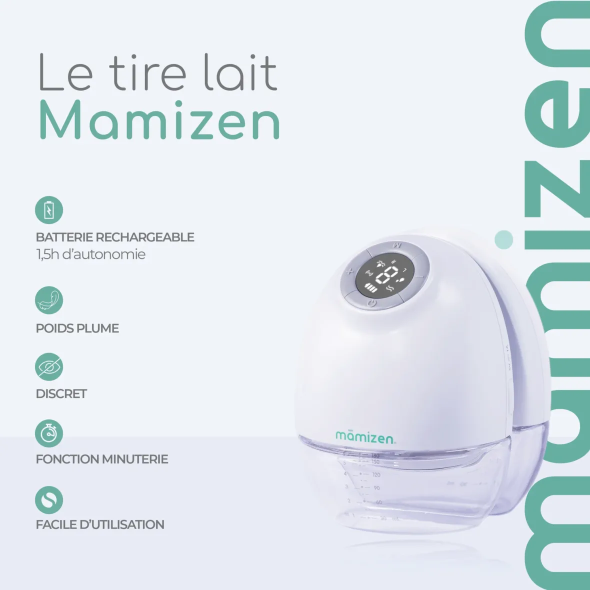 tire-lait électrique portable – mamizen maroc