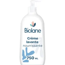 Crème lavante nourrissante 750ml - Biolane gobébé