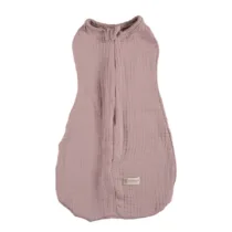 emmaillotage zippé en mousseline 4 épaisseurs Uni - bebekevi maroc