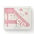 coffret de bain 3 pièces Eke Baby pour fille, doux et absorbant Gobébé Maroc